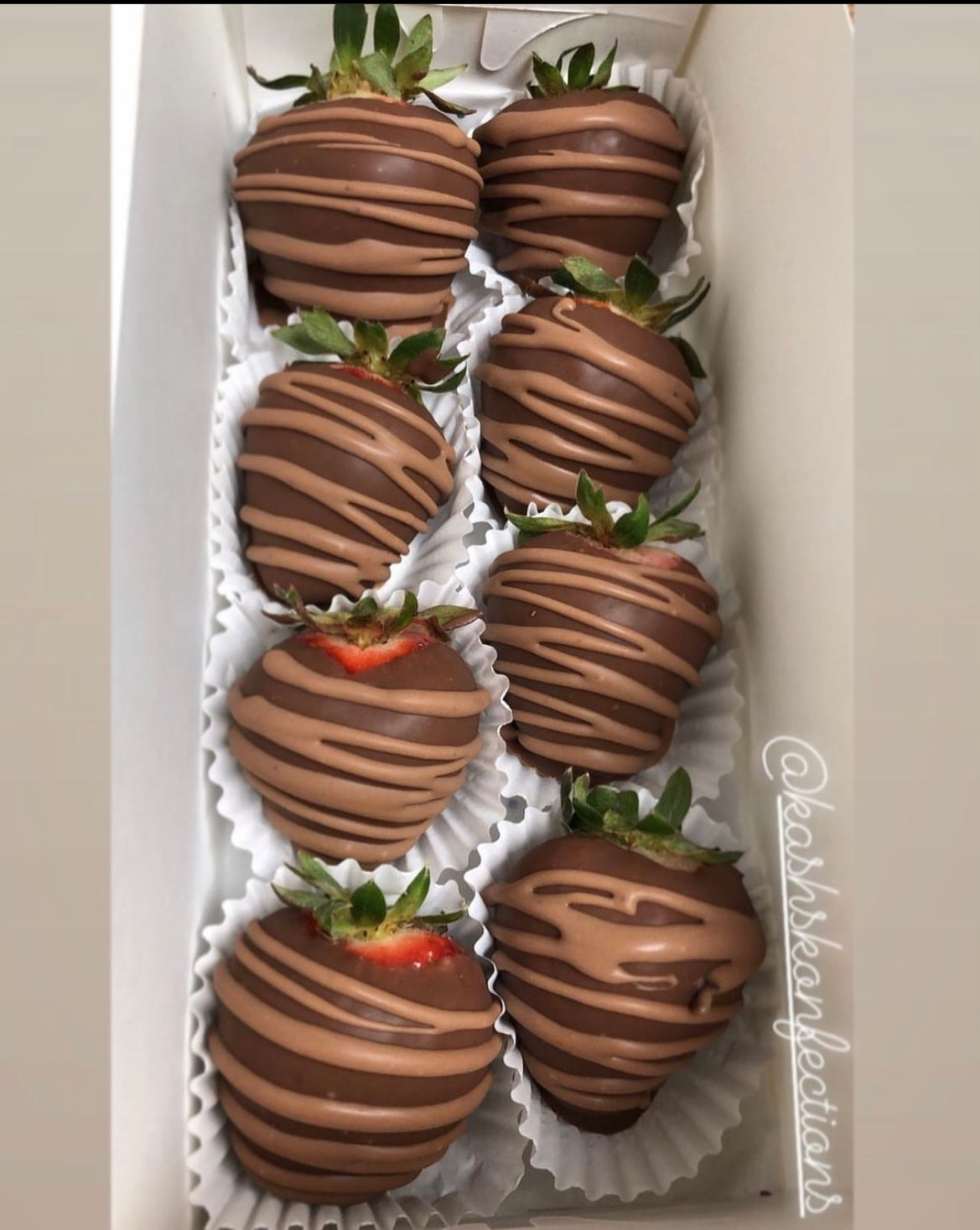 Classic drizzled dozen berries