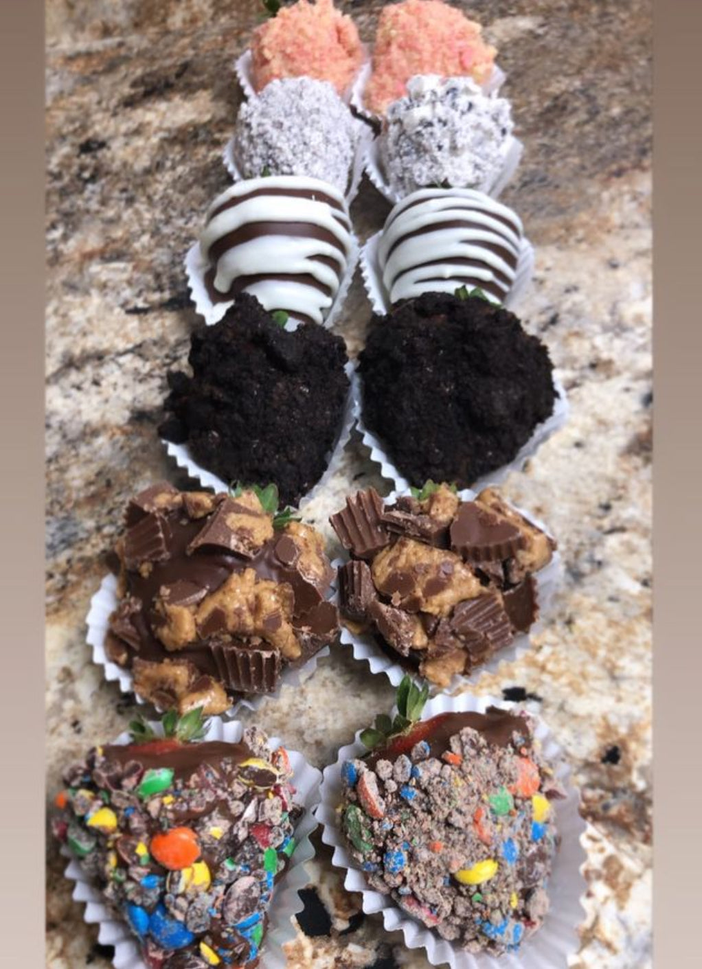 Dozen Classic cookie/candy crumble berries