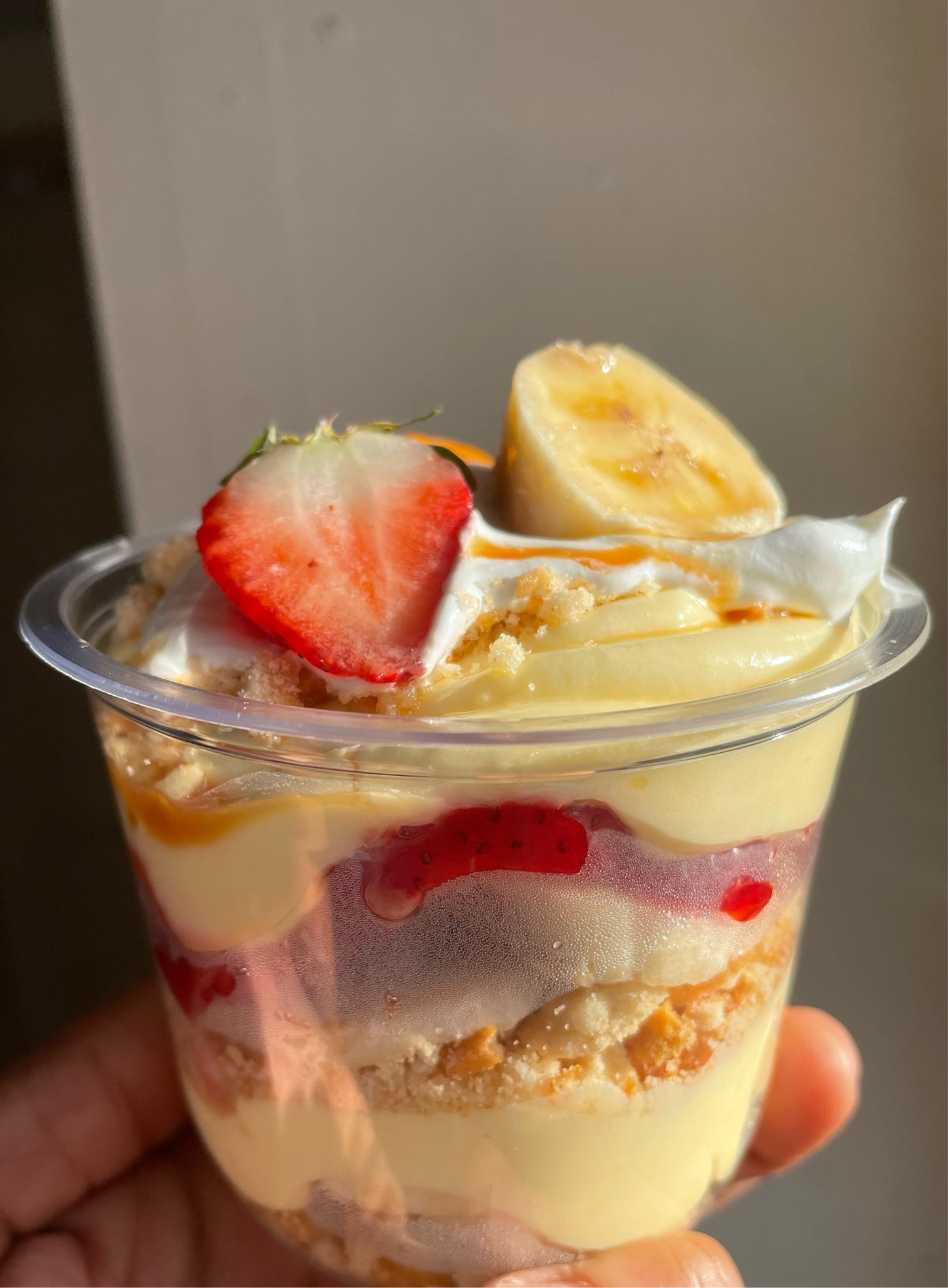 Banana pudding cups
