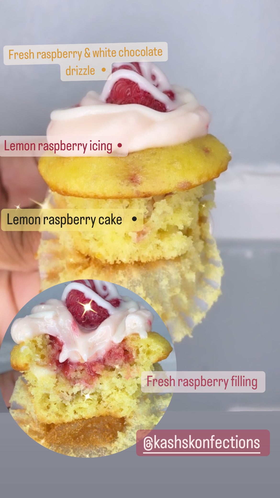 Lemon raspberry