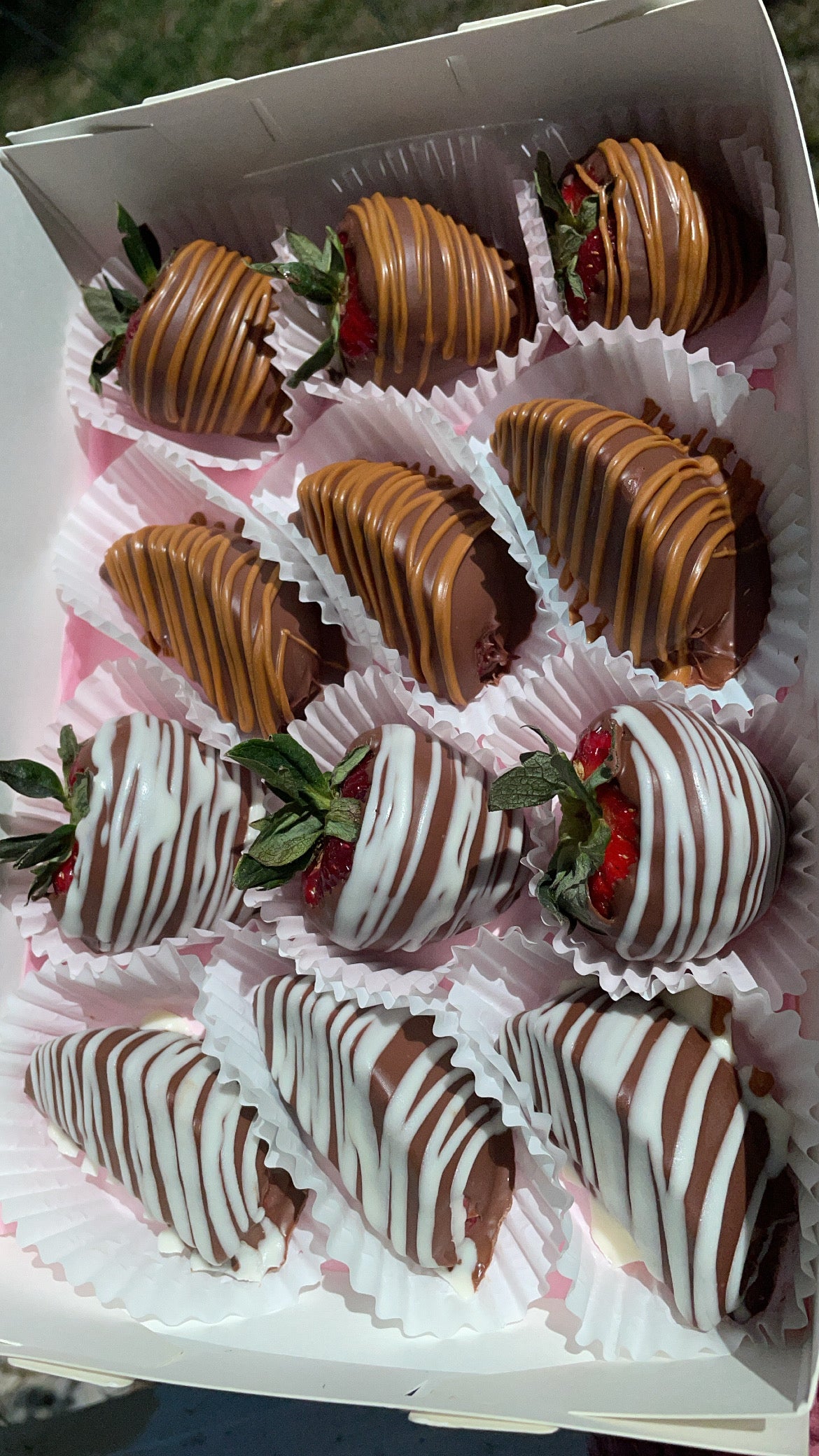 Dozen apple and berry box