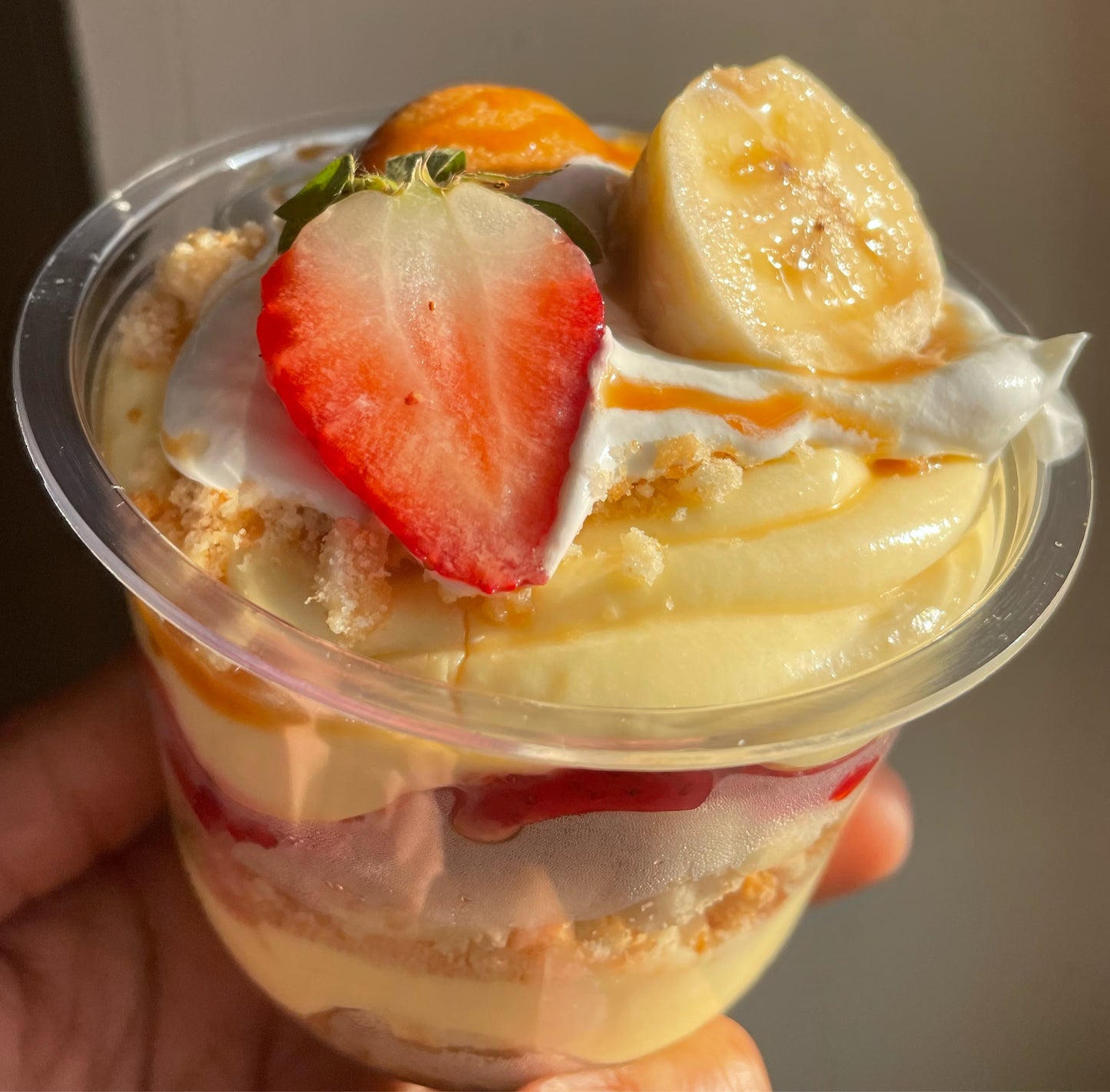 Banana pudding cups